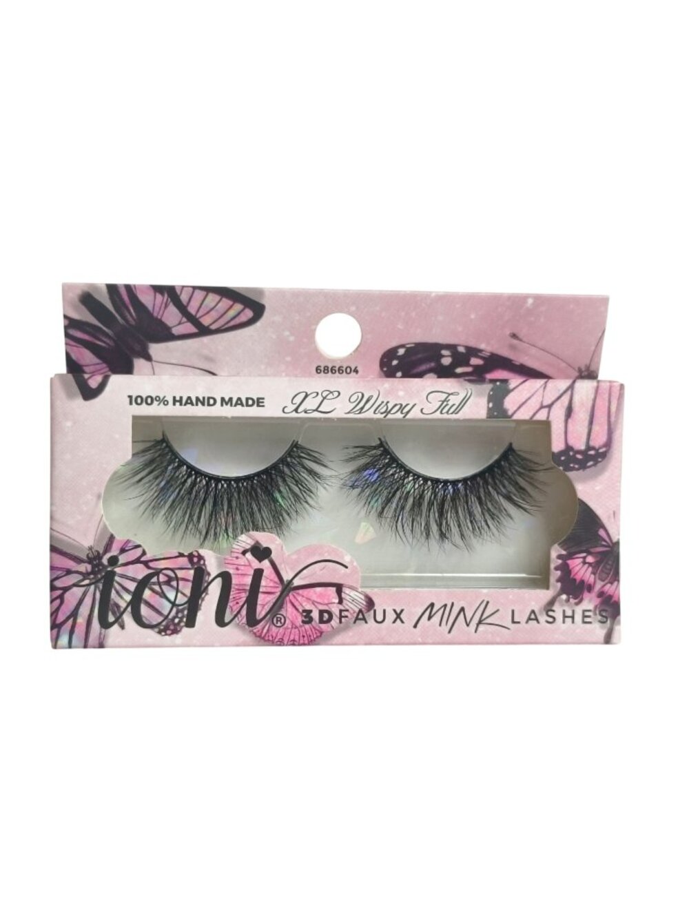 Ioni 3D Faux Mink XL Wispy Full Handmade Lashes Lightweight Flexible Band